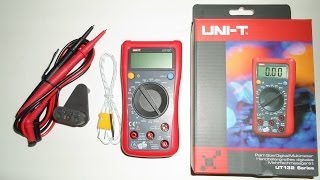 UNIT UT 132C Multimeter Unboxing [upl. by Imaon]