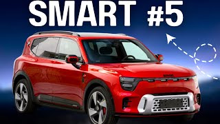 Smart 5 AllElectric SUV Launches with Starting Price of 33700 [upl. by Lamok]