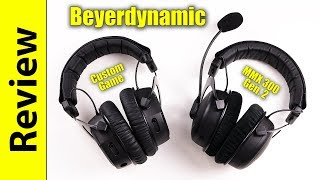 Beyerdynamic Custom Game amp MMX 300 2nd Gen FIXED MICTEST VERSION [upl. by Renrut677]