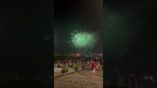 59th Singapore Independence Firework [upl. by Adnawad699]