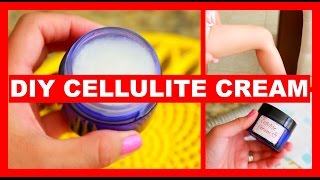 DIY ANTICELLULITE CREAM GET RID OF CELLULITE [upl. by Longan785]