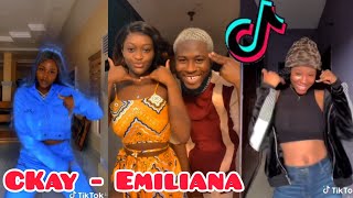 CKay  Emiliana Tiktok Dance challenge so talented😍😍 [upl. by Googins970]