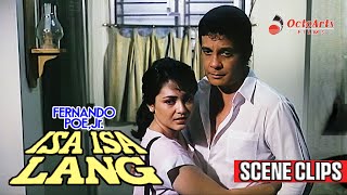 ISAISA LANG 1985  SCENE CLIPS 2  Fernando Poe Jr Marianne de la Riva Jaime Fabregas [upl. by Ayala376]