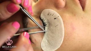 How to Do Eyelash Extensions by Bella Lash [upl. by Reiner]