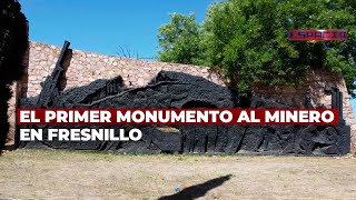 El primer Monumento al Minero en Fresnillo [upl. by Akimahs545]