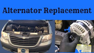 How To Replace The Alternator On A 20012007 Dodge Caravanchrysler Town A StepByStep Guide [upl. by Rivard]