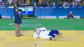 Judo  Belarus v USA  Womens 70 kg Quarterfinal  Rio 2016 Paralympic Games [upl. by Delorenzo977]