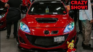 REVEALING My Mazdaspeed 3 At Import Expo Toronto 2022 [upl. by Ennairej]