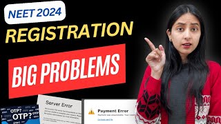 NEET 2024 Registration  Big Issues amp Errors🤯 neet neet2024 update [upl. by Arihay]