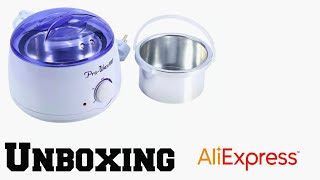 ProWax 100 Warmer Wax Heater Mini Unboxing from AliExpress in 2020 [upl. by Razal]