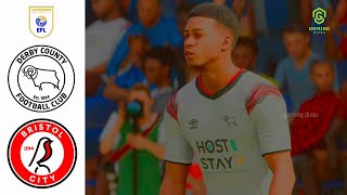 Derby County v Bristol City Highlights  EFL Championship 202425 [upl. by Anaya178]