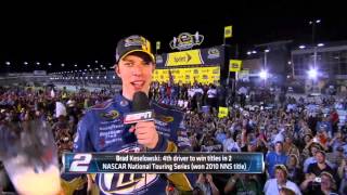 Brad Keselowski Drunk During Interview on SportsCenter [upl. by Ahsinot]