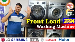 Top 5 Best Front Load Washing Machine in India 2024 ⚡ Best Front Load Washing Machine 2024 [upl. by Asined686]