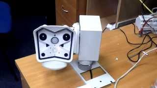 Mobotix M15 M25 M24 M12 Pan and Tilt Unit PTR500IP [upl. by Eenalem]