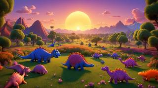 Goodnight Dinosaurs  Cozy Bedtime Story for Little Ones [upl. by Welby608]