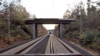 Führerstandsmitfahrt von Frankfurt Hbf nach Bingen Hbf über Mainz  DB Deutsche Bundesbahn Nr 29 [upl. by Hnirt]