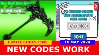 NEW CODES MAY 10 2024 AFK For UGC ROBLOX  LIMITED CODES TIME [upl. by Vilberg]