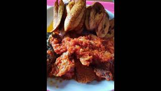 Eating time dOdo and assorted meat stew with the recipe [upl. by Robbin]