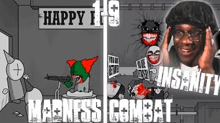 TRICKYS BACK And A STAR WITH EYES  Madness Combat Incidents Reaction 19 [upl. by Ella]