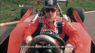 Niki Laudas 1977 Ferrari 312 T2 Onboard Orientation [upl. by Consalve25]