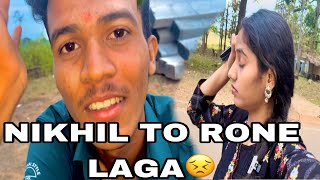 Bhaagne Ka Decide To Kar Liye Par Ye Rone lga 😣🥺khushi Yadav vlogs amp Nikhil bisai [upl. by Satterfield]