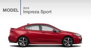 2019 Subaru Impreza Sport  Model Review [upl. by Elysee]