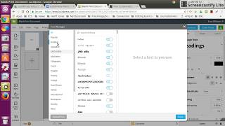 How to Add Fonts to LucidPress [upl. by Ymer511]