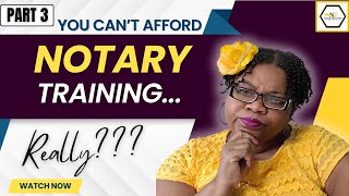 Part 3Part 1 Notary Training is a must for Success General Notary work Loan Signing Agent [upl. by Jard]