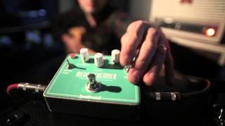 Synthrotek quotMean Screamerquot Tube Screamer Clone Boutique Guitar Pedal w Benson Amps [upl. by Margherita]