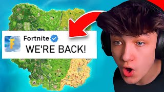 OG FORTNITE IS COMING BACK [upl. by Anayk]