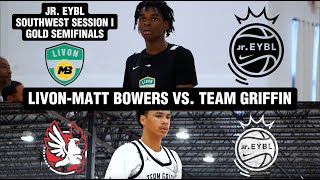 LivOn 14U vs Team Griffin HIGHLIGHTS  Jr EYBL Session I Matchup Goes to OVERTIME 🔥🔥 [upl. by Nnewg]