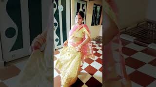 Resham ka lehenga mera💞 Madhuri Dixit song YouTube short video [upl. by Llenyar]