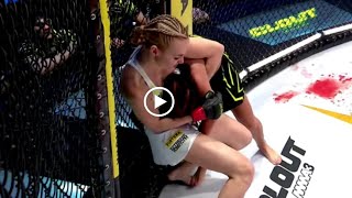 Marianna Schreiber vs Najlepsza polska dzienikarka  Gala Clout MMA 3 Cała walka trwała 3 rundy [upl. by Kipper]