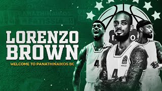 Lorenzo Brown ● Welcome to Panathinaikos BC 4K [upl. by Acinnor]