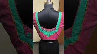 Kathpadar blouse design ytshorts ytshort youtuber youtube blousedesigns [upl. by Otinauj549]