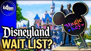 Disneyland Magic Key Pass Wait List On The Way [upl. by Mohsen70]