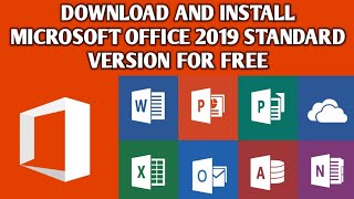 How to Download Microsoft OFFICE 2019  Install MS Office for PC [upl. by Anauqaj]