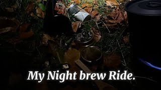 Night Fat bike brew ride [upl. by Miki]