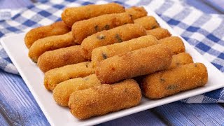 Chicken croquettes an easy and delicious recipe ready in notime [upl. by Tavi182]