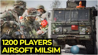 This was BERGET 20  1200 PLAYERS  Teaser  Airsoft Milsim Sweden [upl. by Sarette]