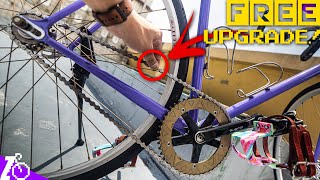 How to Perfectly Tension Your Fixed GearSingle Speed Chain for Buttery Smoothness [upl. by Ahsatin]