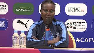 Mbayang Thiam en Conférence de Presse Avant Match [upl. by Alidis]