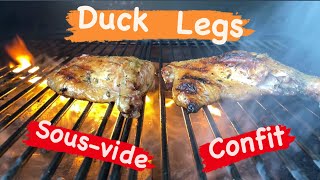 How to make Duck Leg Confit Sous Vide EASY [upl. by Lesko]