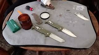 Stilettos New Cold Steel SR1 amp Bush Ranger Curiosity Video [upl. by Huskamp]