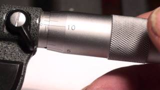 How to read a Micrometer [upl. by Htesil]