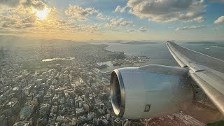 【福岡空港 着陸】 Cathay Boeing 777346 Final Approach to Fukuoka Airport [upl. by Rosalind]