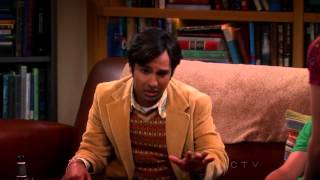 The Big Bang Theory  Raj explains the relationship of Penny and Leonard HD [upl. by Nanyt]