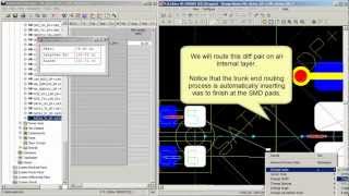 CADSTAR Creating Differential pairs Diff pairs [upl. by Antons]