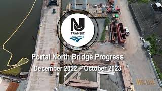 Progress continues at the Portal North Bridge [upl. by Elephus]