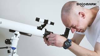 Telescopes for Adults 70mm Aperture amp 700mm Focal Length Professional Astronomy Refractor Telescope [upl. by Ecinad800]